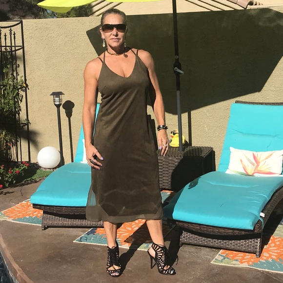 Brigitte Bailey olive green dress - Picture 7 of 8